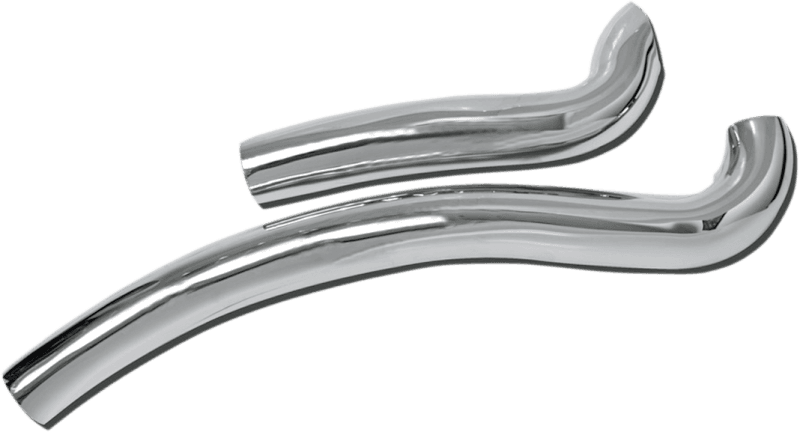 Bassani Xhaust Radial Sweeper Heatshields - Chrome - Sportster