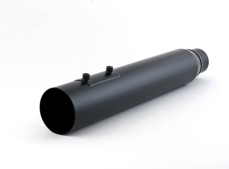 D&D Fat Cat 2 into 1 Black Straight Cut Perforated Wrapped Baffle 95-08 Touring