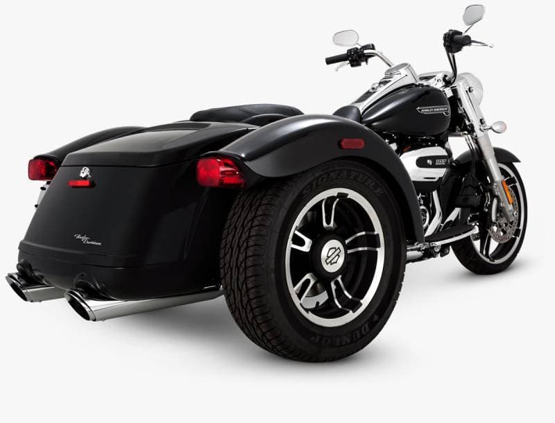 Vance & Hines - Twin Slash Round Slip-Ons
