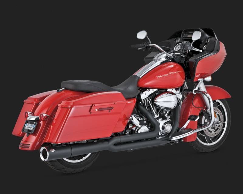 Vance & Hines - Pro Pipe Black Twin Cam Touring