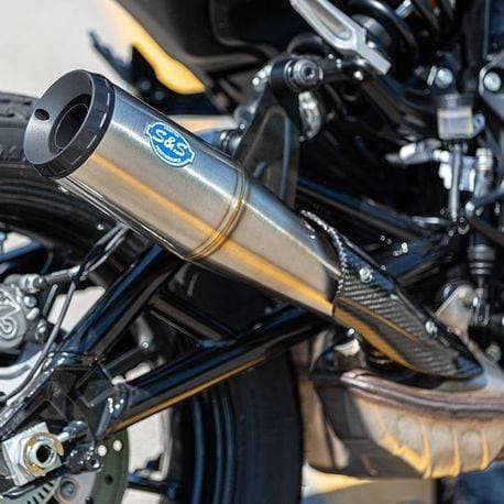 S&S Cycle Grand National Slip on Exhaust Indian FTR 1200