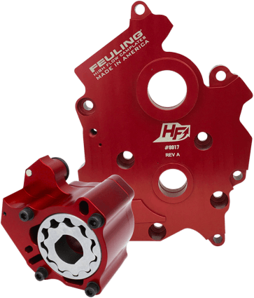 Feuling Race Series Oil Pump & Cam Plate Twin/Center Cooled Milwaukee-8 Engines