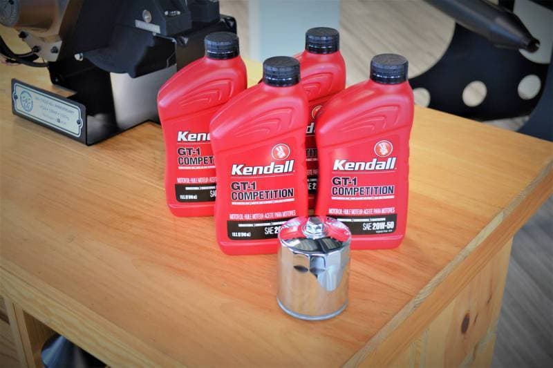 Kendall GT-1 Oil Change Kit Twin Cam 88 96 103 110 Engines