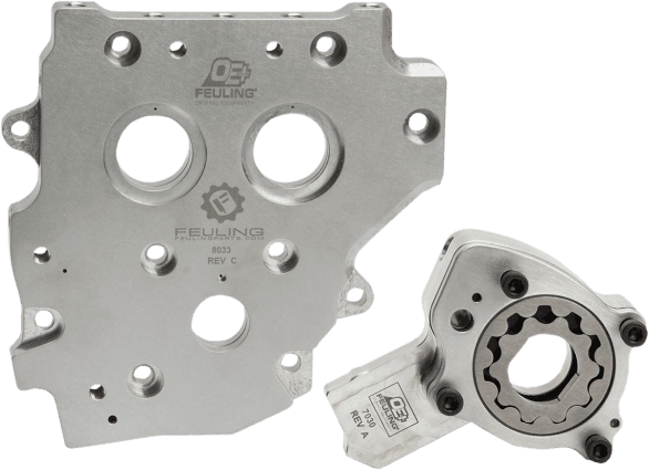Feuling OE+ Cam Plate & Oil Pump Kit Twin Cam Engines