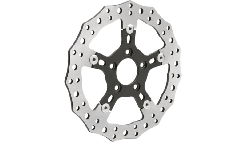 Arlen Ness Jagged Brake Rotor - Front 11.8" Standard Floating Hub Mount 