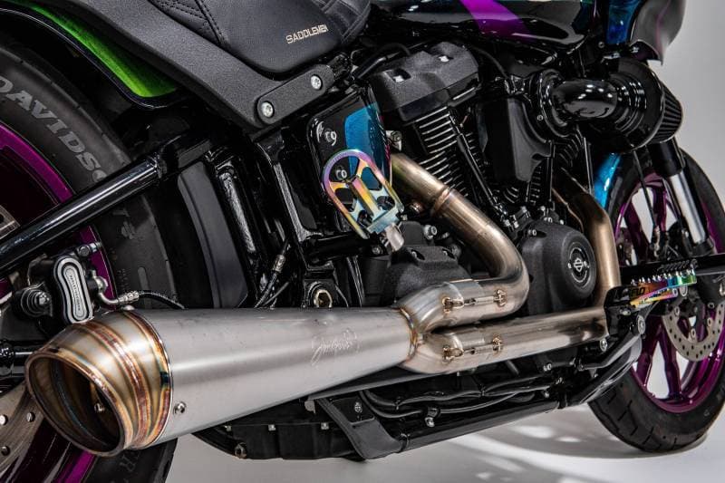 Jackpot Riot 2 Into 1 Exhaust Stainless Milwaukee-8 Softail