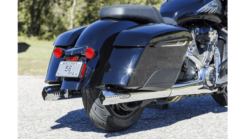 S&S Fishtail Slip on Mufflers Indian Challenger Chieftain Roadmaster