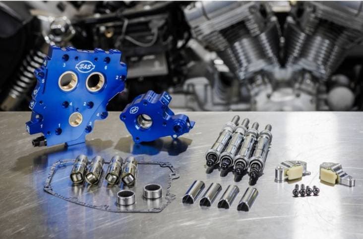 S&S Cycle Complete Cam Chest Kit Twin Cam 2007-Later (06 Dyna)