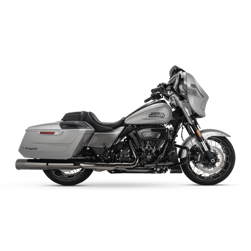 Vance & Hines 4.5 Inch Hi-Output Slip-On Mufflers - Dark Chrome - M8 Touring