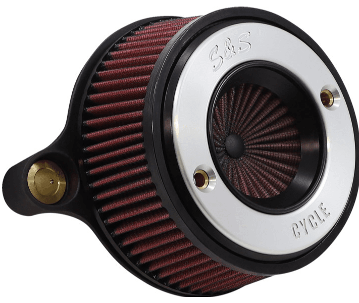 S&S Cycle Stealth Air Stinger Air Cleaner Kit - Chrome Ring - Milwaukee Eight 