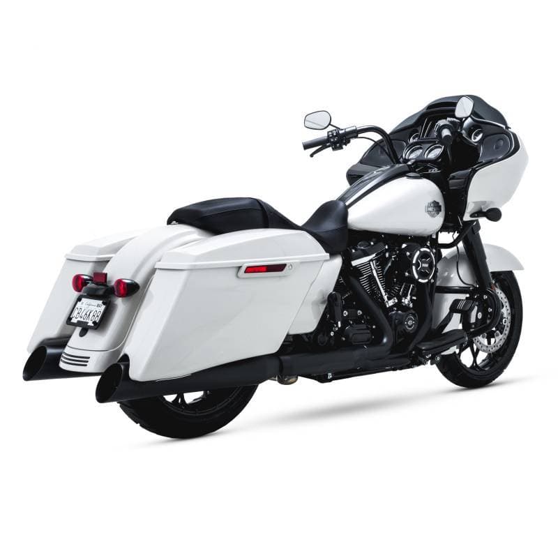 Vance & Hines 4.5 Inch Backslash 450 Slip-On Muffler - Black - M8 Touring