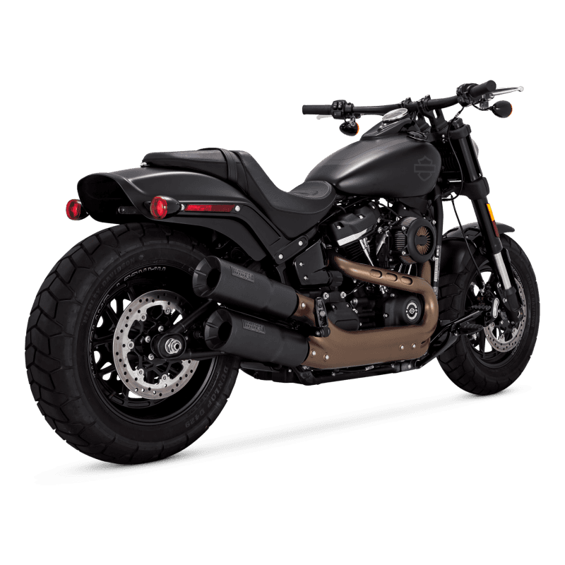 Vance & Hines Hi-Output Slip-On Muffler - Black - M8 Fat Bob