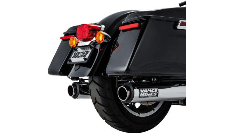 Vance & Hines Supersport Slip-On Mufflers - Chrome - M8 Touring