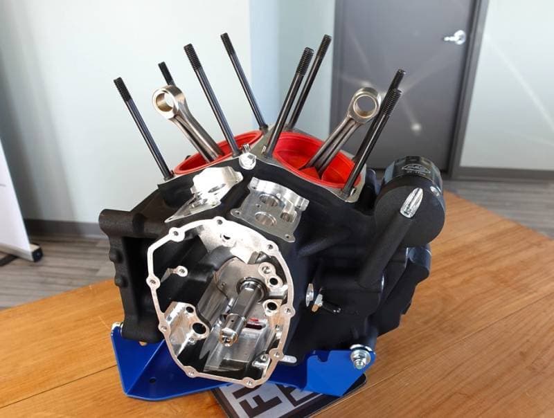 Complete Short Block w/ S&S Cycle MK-Series Crankcase & Flywheels Milwaukee-8 Touring FLH 