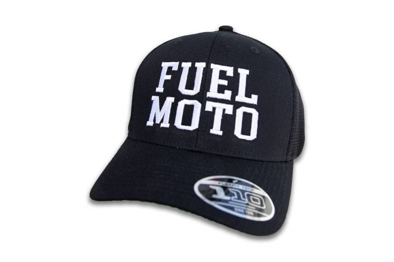 Fuel Moto Varsity Trucker Cap - Black Snapback