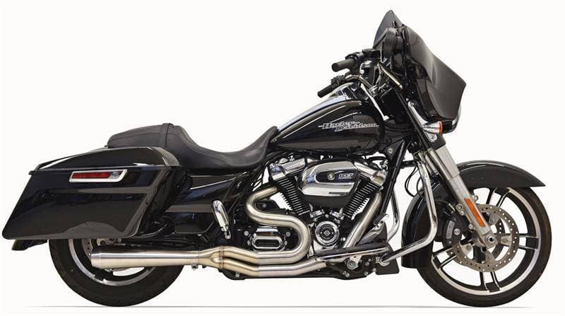 Bassani Xhaust 2 Into 1 Road Rage III Exhaust System - Stainless - M8 Touring