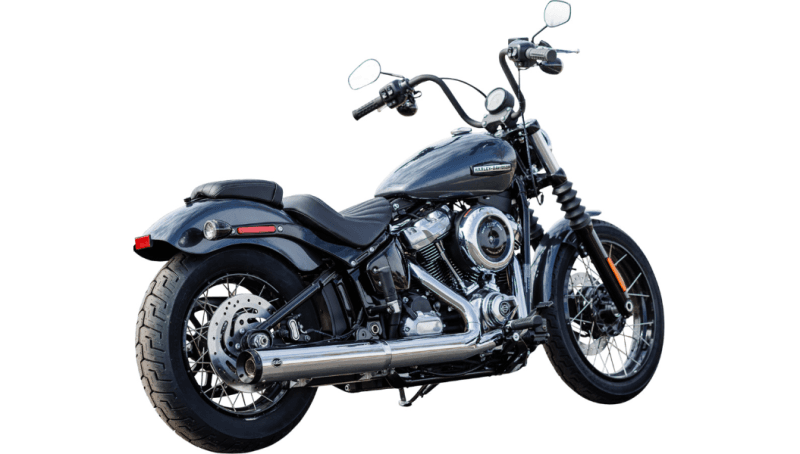 S&S Cycle Grand National Chrome Slip On Exhaust 2025 Softail