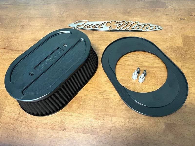 Fuel Moto BMF Oval Modular Filter Upgrade Kit for AC/DC & S&S Stealth Air Cleaners