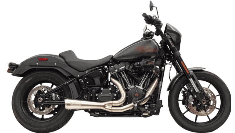 Bassani Xhaust Ripper 2 Into 1 Short Stainless Softail 25-later