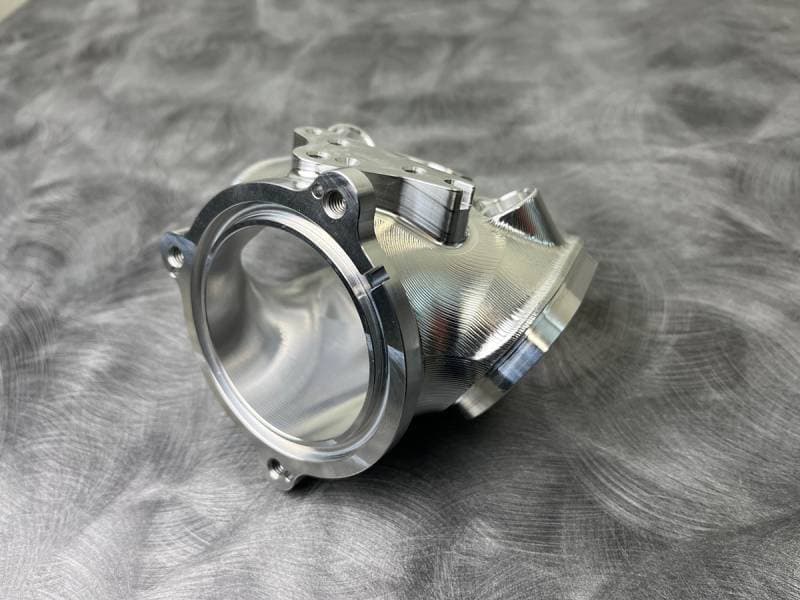Fuel Moto 58mm Billet CNC Ported Manifold for Stock Throttle Body Gen 2 Milwaukee-8