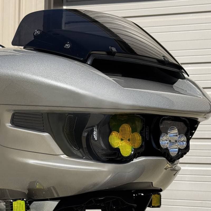 Custom Dynamics Shark Demon 2 Headlight & Fog Lamp Combo - 24-Up Road Glide