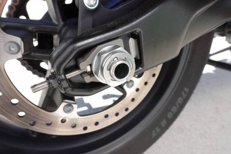 Pan America Billet Chain Adjuster Blocks Dynojet